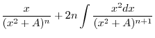 $\displaystyle{\int{x^{2}e^{x}}\ dx}$
