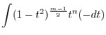 $\displaystyle I_{n} = \int \frac{dx}{(x^{2} + A)^{n}}$