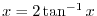 $dt = \cos{x}$