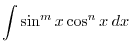 $\displaystyle \int \sin^{3}{x}\cos{x}\: dx = \int t^3 dt = \frac{t^4}{4} + c = \frac{\sin^{4}{x}}{4} + c\ensuremath{\ \blacksquare}$