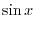 $\displaystyle \sin{x}\cos^{4}{x}$