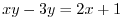 $f(y) = \frac{1}{1-y} - 1 = x$