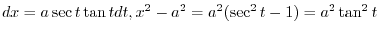 $\displaystyle \int \frac{\frac{t^2}{1+t^2}}{\frac{1}{1+t^2}}\cdot \frac{1}{1+t^2}dt = \int \frac{t^{2}}{1 + t^2} dt$