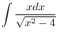 $\displaystyle t - \tan^{-1}{t} + c = \tan{x} - x + c$