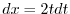 $\displaystyle{\frac{1}{\cos{x}} = \frac{\cos{x}}{\cos^{2}{x}} = \frac{\cos{x}}{1-\sin^{2}{x}}}$