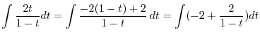 $\displaystyle \int \frac{\cos{x}}{1-\sin^{2}{x}}\:dx$