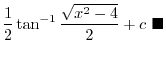 $x = 2\tan^{-1}{t}$