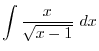 $\displaystyle \sec{x}\tan{x} - \sec{x}\tan^2{x}\;dx$