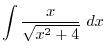 $\displaystyle \sec{x}\tan{x} - \int \sec^3{x}\; dx + \int \sec{x}\; dx.$