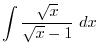 $\displaystyle \sec{x}\tan{x} + \log\vert\sec{x} + \tan{x}\vert + c.$