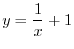 $\displaystyle{f(x) = (x+1)^{3} + 2}$