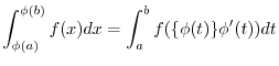 $\displaystyle \frac{d}{dx} \int_{2x}^{c}f(t)dt = -\frac{d}{dx} \int_{c}^{2x}f(t)dt.$