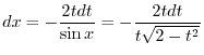 $\displaystyle{\int_{2}^{4} \frac{1}{x^2 + 2x - 3}\;dx}$
