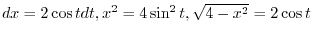 $\displaystyle \int_{0}^{1}xe^x dx = [xe^x]_{0}^{1} - \int_{0}^{1}e^x dx = e - [e^x]_{0}^{1} = e - (e - 1) = 1.$