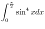 $\displaystyle{dx = -\frac{2udu}{\sin{x}}}$