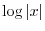 $\displaystyle \frac{\sqrt{2}}{2}\left[\log\vert\frac{1+u}{1-u}\vert\right]_{0}^...
...1 + \frac{\sqrt{2}}{2}}{1 - \frac{\sqrt{2}}{2}}\vert\ensuremath{\ \blacksquare}$