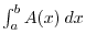 $\displaystyle \int_{1}^{\infty}\frac{dx}{x^{p}}$