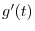 $\displaystyle A = \int_{a}^{b}[f(x) - g(x)]dx$