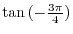 $\sin{-\frac{\pi}{3}}$