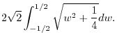 $\sqrt{x} - (x - 2)$
