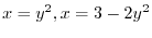 $x^3 - \sqrt{x} = \sqrt{x}(x^{5/2} - 1) = 0$