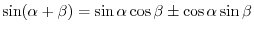 $\sqrt{x^2 + y^2} = \sqrt{\cos^{2}{\alpha} + \sin^{2}{\alpha}} = 1.$