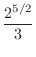 $\displaystyle{\frac{2^{5/2}}{3}}$