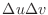$\Delta u \Delta v$
