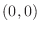 $(0,0)$