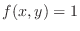 $f(x,y) = 1$
