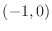 $(-1,0)$
