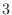 $\displaystyle{3}$