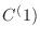 $C^(1)$