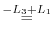 $\displaystyle \stackrel{-L_{3}+L_{1}}{=}$