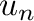 ${\bf u}_{n}$