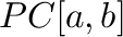 $PC[a,b]$