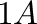 $\displaystyle 1 {\bf A}$