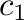 $c_{1}$