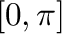 $[0,\pi]$