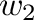 $\displaystyle {\bf w}_{2}$