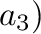 $a_{3})$