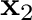 ${\mathbf x}_{2}$