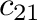 $\displaystyle c_{21}$