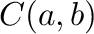 $C(a, b)$