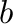 ${\bf b}$