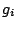 $\displaystyle g_{i}$