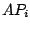 $\displaystyle AP_{i}$