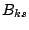 $ B_{ks}$