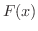 $F(x)$