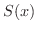 $S(x)$